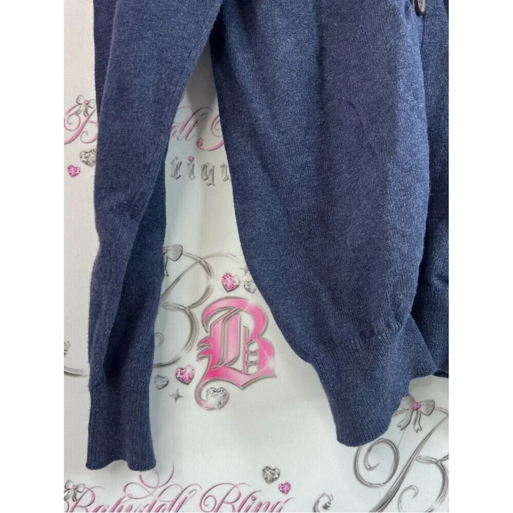 Divided cardigan sweater button up  Dark Navy Blue Button Cardigan